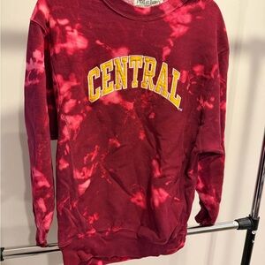 Central Michigan University Steve and Barry's Red Athletic Sweatshirt size S, XS